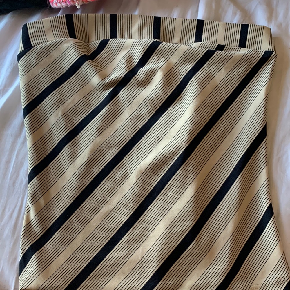 Striped blouse/skirt
